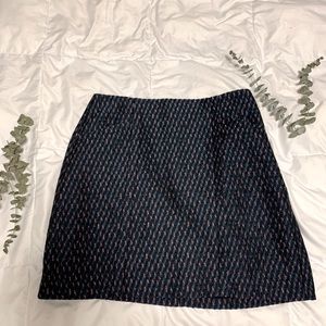 Loft patterned pencil skirt